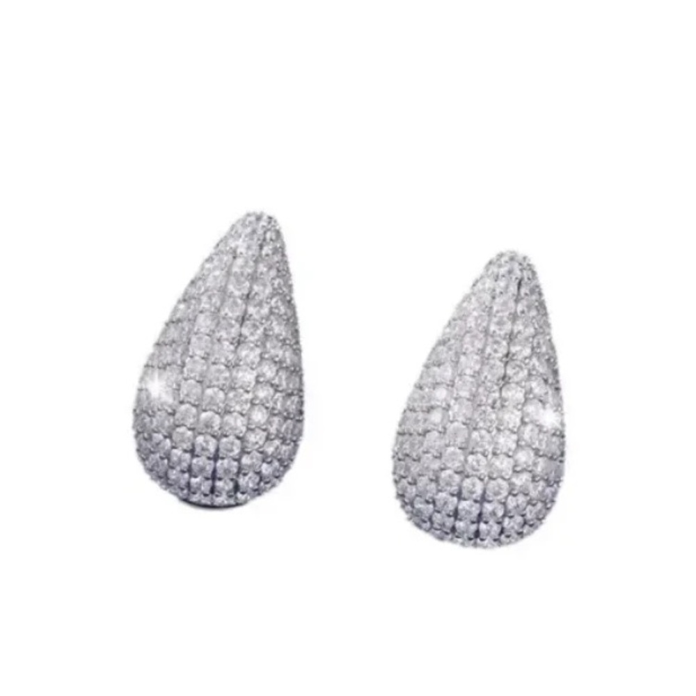 Jewels By Sunaina Narnia Stud Earrings Silver - Picture 8 of 8